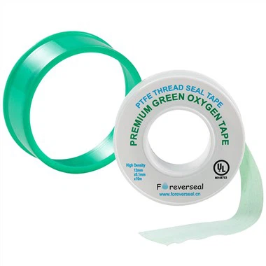 녹색 산소 PTFE 스레드 밀봉 테이프